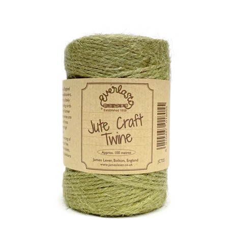Jute Twine - Olive Green by eco-craft - made in the UK