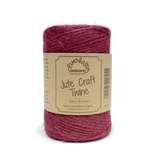 Jute Twine - Raspberry by eco-craft - made in the UK