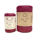 Jute Twine - Raspberry by eco-craft - made in the UK