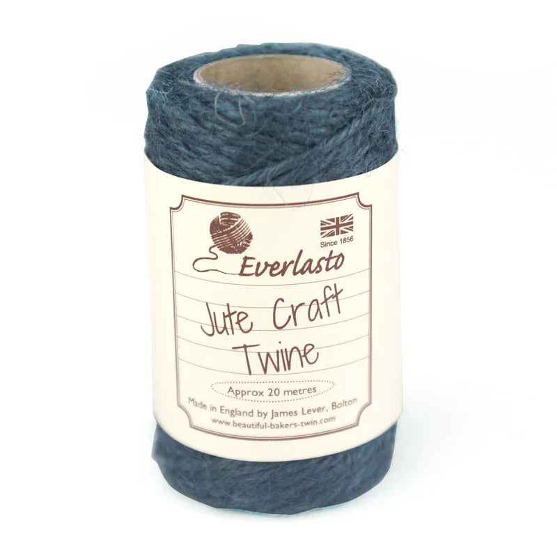Jute Twine - Denim Blue by eco-craft - made in the UK