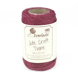 Jute Twine - Raspberry by eco-craft - made in the UK