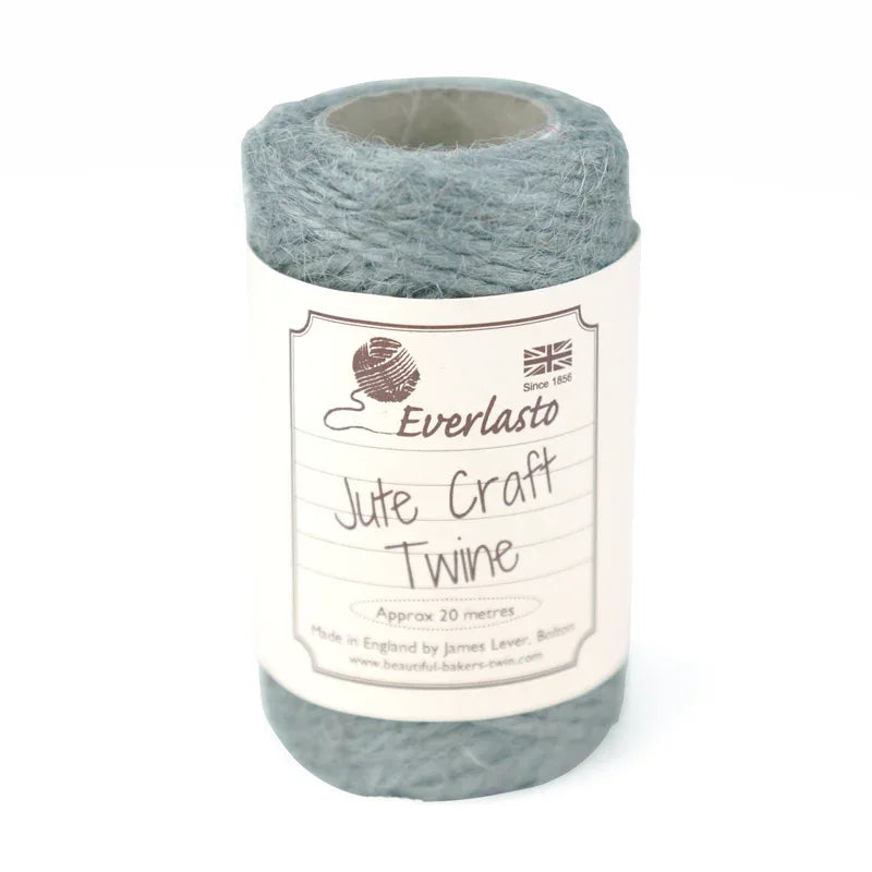 Jute Twine - Silver Fleece by eco-craft - made in the UK