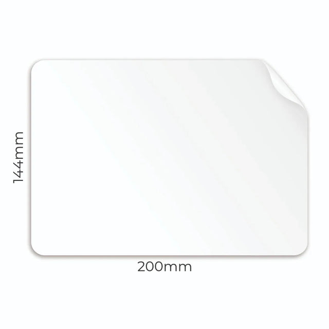 L2 Plain Recycled Labels (144x200mm)-White by eco-craft - made in the UK