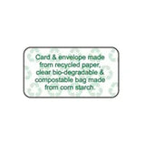 L43 Printed Labels (65 per sheet) by eco-craft - made in the UK
