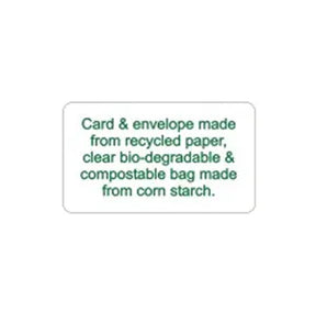 L48 Printed Labels (65 per sheet) by eco-craft - made in the UK