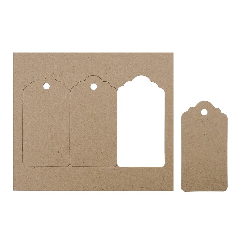 Gift Tags (Medium) Natural 30Pk by eco-craft - made in the UK