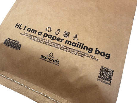 Durable Twin-Ply Kraft Mailing Sack - Medium (550x230x75mm)