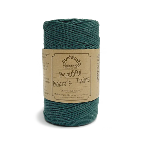 Cotton Twine - Moss Green by eco-craft - made in the UK