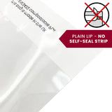 155x159mm Plain Lip Compostable Bag by eco-craft - made in the UK