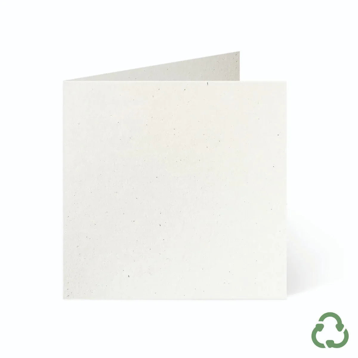 120x120mm Square Card Blanks - Ivory by eco-craft - made in the UK