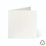 120x120mm Square Card Blanks - Ivory by eco-craft - made in the UK