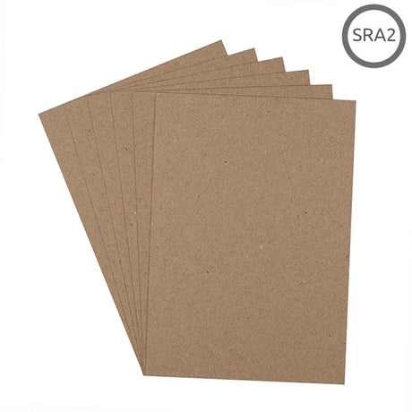 SRA2 Recycled 130g Hairy Manilla 250Pk by eco-craft - made in the UK