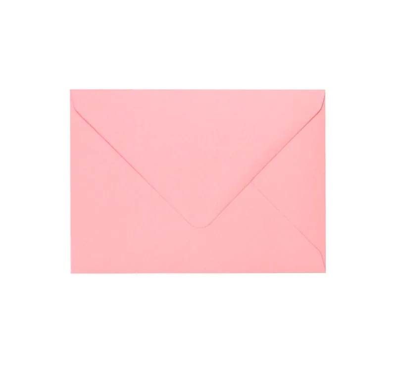 C6 Recycled Envelope Rose Pink by eco-craft - made in the UK