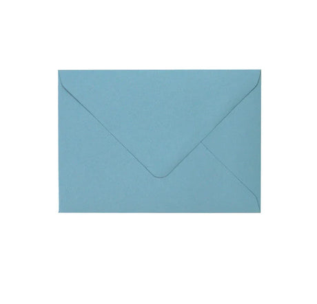 C6 Recycled Envelope Sky Blue by eco-craft - made in the UK