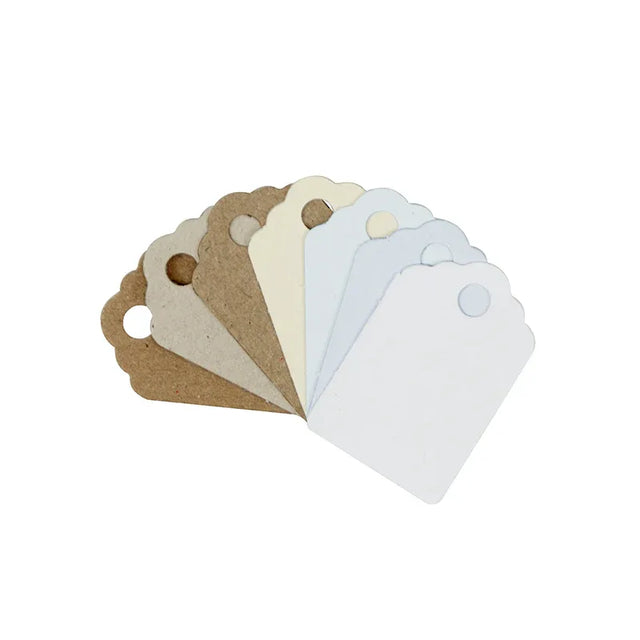 Gift Tags (Small) Natural 60Pk by eco-craft - made in the UK