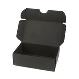 Small No-Glue Soap Box - 74x51x25mm - Black by eco-craft - made in the UK