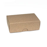 Soap / Business Card Box (No-Glue) - 89x59x29mm - Hairy Manilla by eco-craft - made in the UK