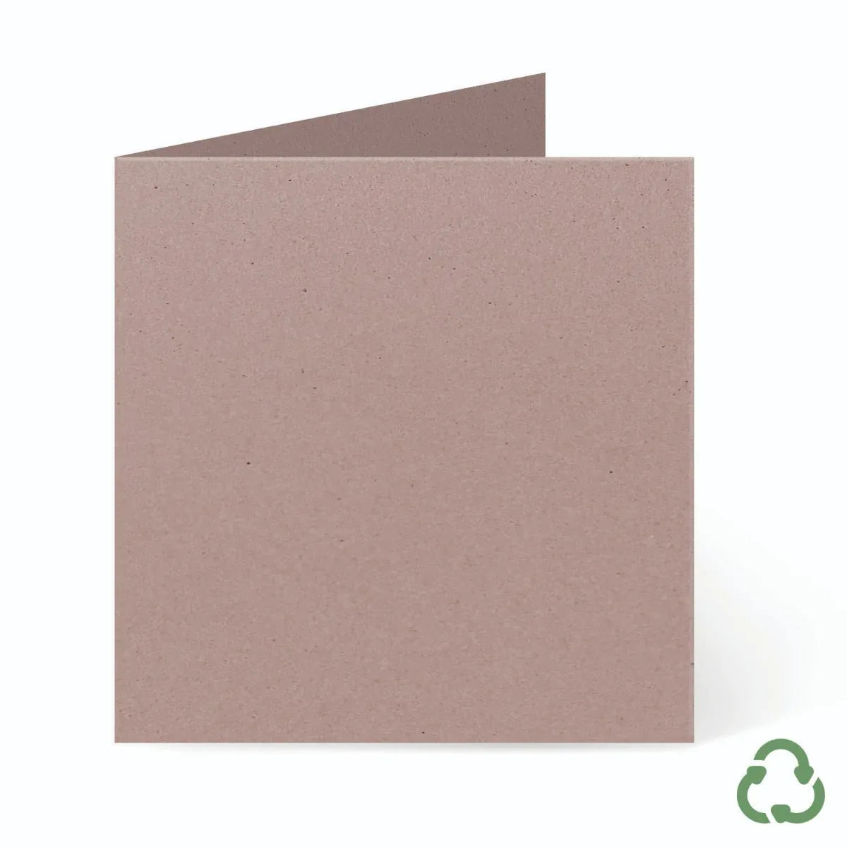 140x140mm Square Card Blanks - Almond by eco-craft - made in the UK