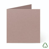 140x140mm Square Card Blanks - Almond by eco-craft - made in the UK