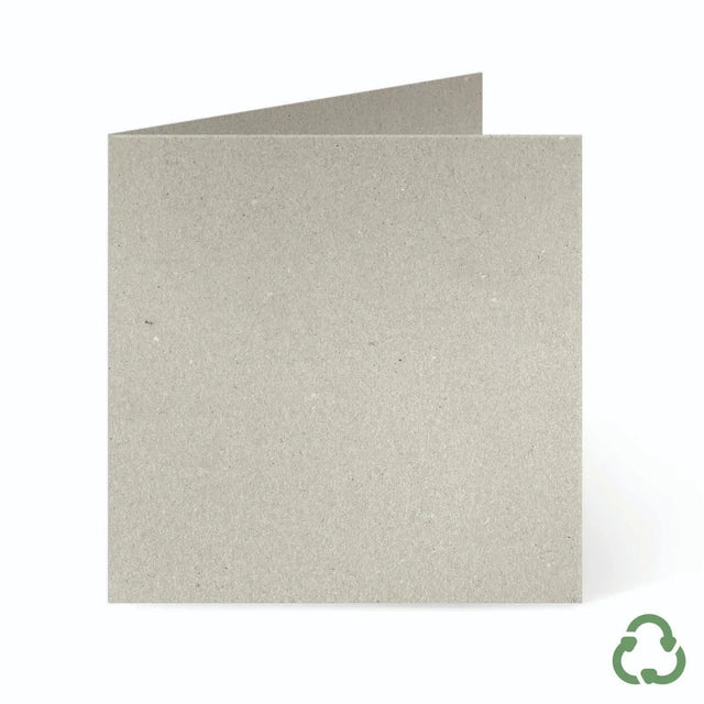 140x140mm Square Card Blanks - Eco Natural by eco-craft - made in the UK