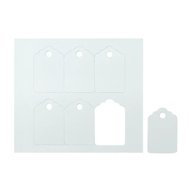 Gift Tags (Small) Natural 60Pk by eco-craft - made in the UK