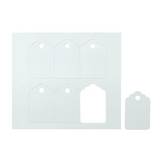 Gift Tags (Small) Natural 60Pk by eco-craft - made in the UK