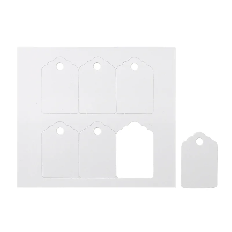 Gift Tags (Small) Natural 60Pk by eco-craft - made in the UK