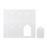 Gift Tags (Small) Natural 60Pk by eco-craft - made in the UK