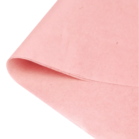 100% Recycled Pink Tissue Paper (375 x 500mm) 480 Sheets by eco-craft - made in the UK