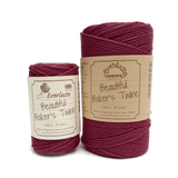 Cotton Twine - Burgundy by eco-craft - made in the UK