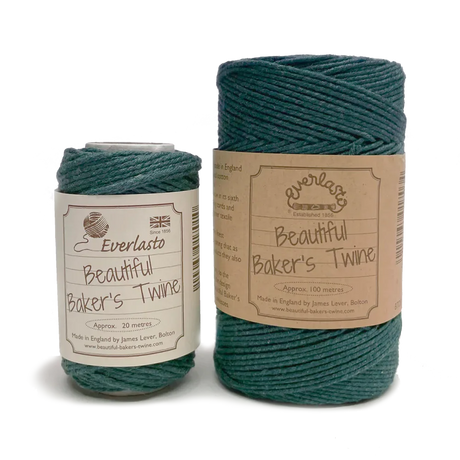 Cotton Twine - Moss Green by eco-craft - made in the UK