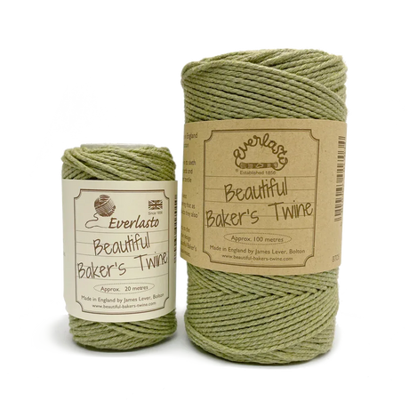 Cotton Twine - Olive by eco-craft - made in the UK