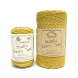 Cotton Twine - York Gold by eco-craft - made in the UK