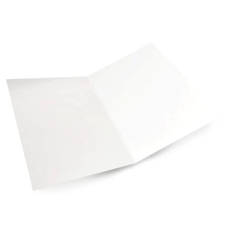 122x172mm Card Blanks - White by eco-craft - made in the UK
