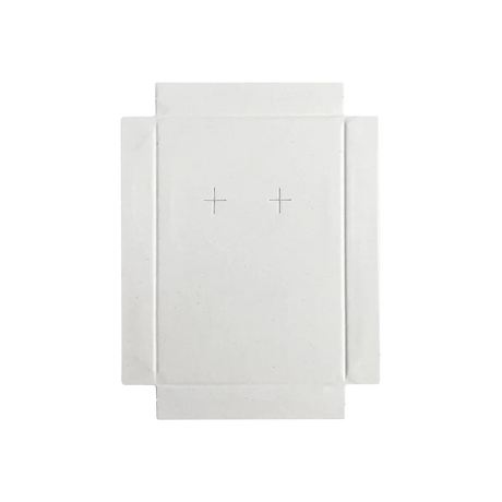 Earring Insert for 50 x 70mm box 10Pk - White by eco-craft - made in the UK