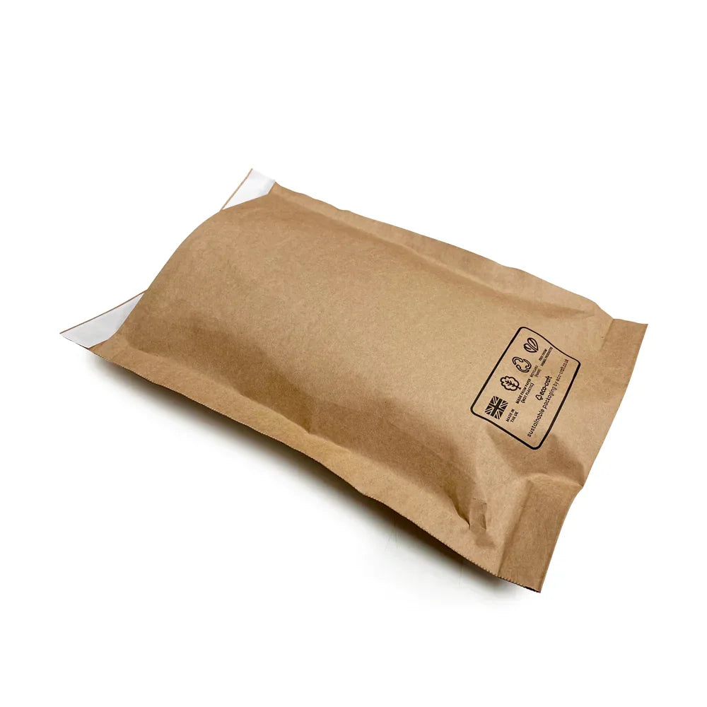 Paper Postal Mailer - 180x300x40mm (Extra-Small) by eco-craft - made in the UK