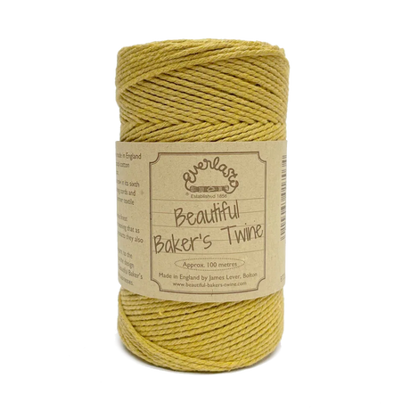 Cotton Twine - York Gold by eco-craft - made in the UK