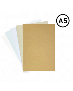 A5 Recycled Natural Card 10Pk