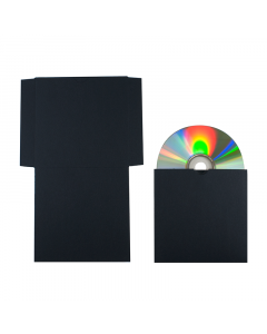 CD Sleeve Colours 100Pk-Black