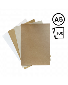 A5 Recycled Natural Paper 100Pk