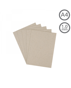 A4 Recycled 1mm Greyboard 10Pk