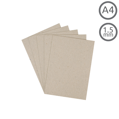 A3 Greyboard Craft Card Backing Board 1000Mic 1.0mm 
